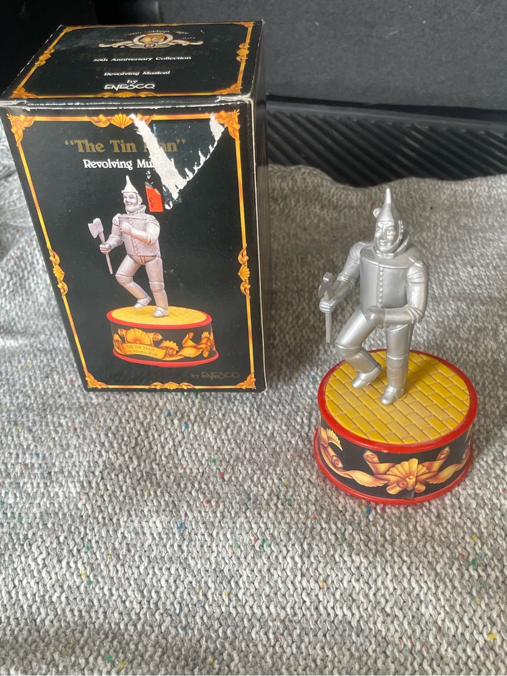 Tin Man Enesco Music Box